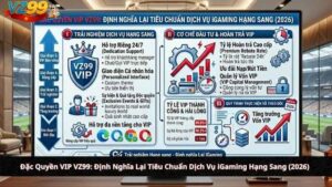Đặc Quyền VIP VZ99: Định Nghĩa Lại Tiêu Chuẩn Dịch Vụ iGaming Hạng Sang (2026)