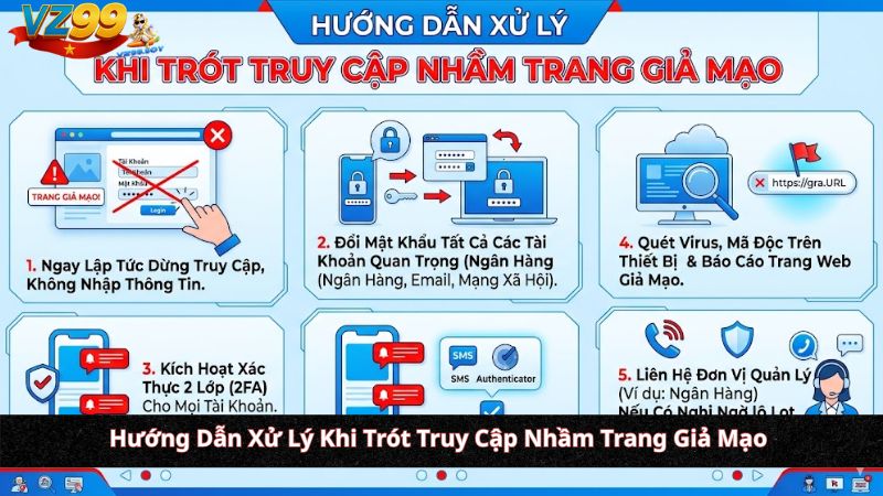 Cảnh Báo An Ninh 2026: Nhận Diện Link VZ99 Chính Thức & Công Nghệ Chống Phishing (Lừa Đảo) Hướng Dẫn Xử Lý Khi Trót Truy Cập Nhầm Trang Giả Mạo